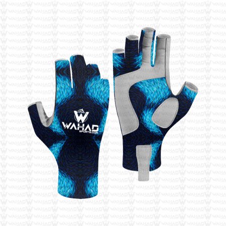 Custom Sublimation Fishing Gloves