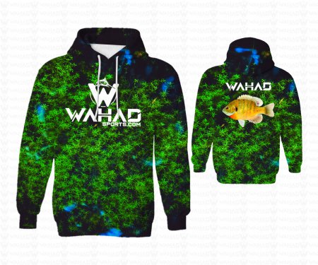 Custom Sublimation Performance Fishing Camo Hoodie