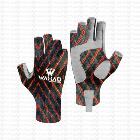 Custom Sublimation Fishing Gloves
