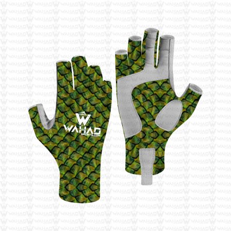 Custom Sublimation Fishing Gloves