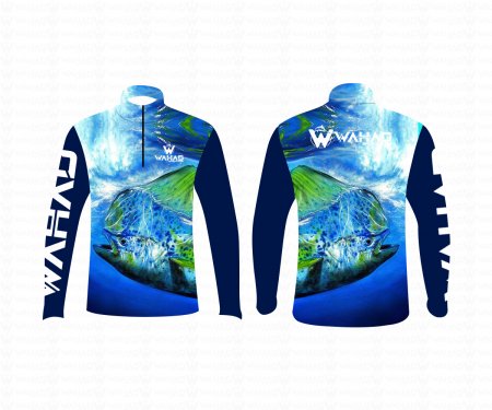 Custom Fishing Ban Collar Jerseys