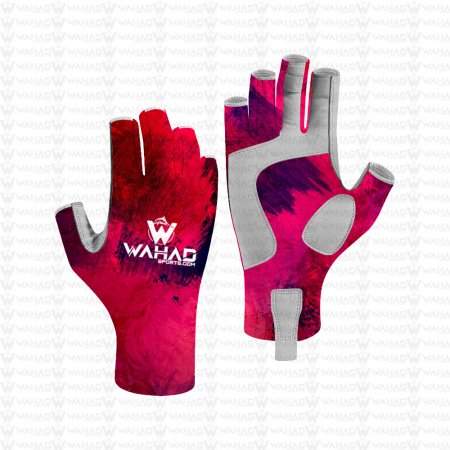 Custom Sublimation Fishing Gloves