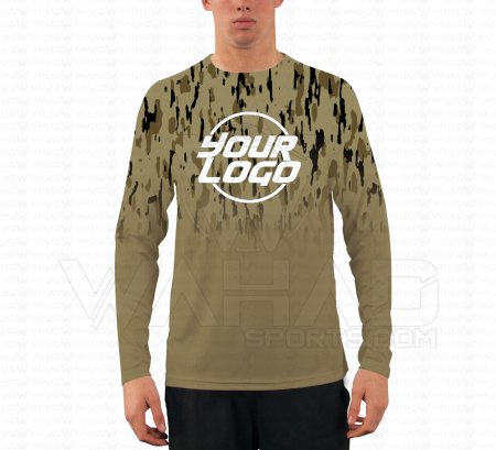 Custom Sublimation Men Performance Fishing Shirts