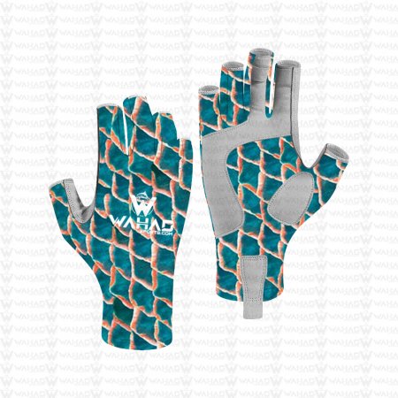 Custom Sublimation Fishing Gloves