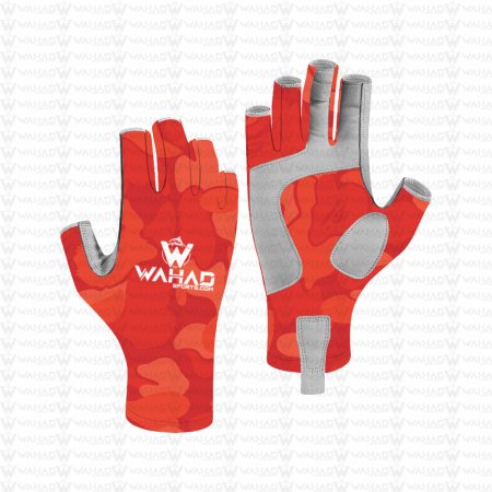 Custom Sublimation Fishing Gloves