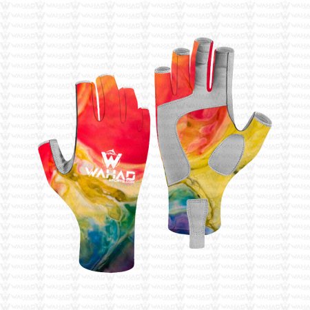 Custom Sublimation Fishing Gloves